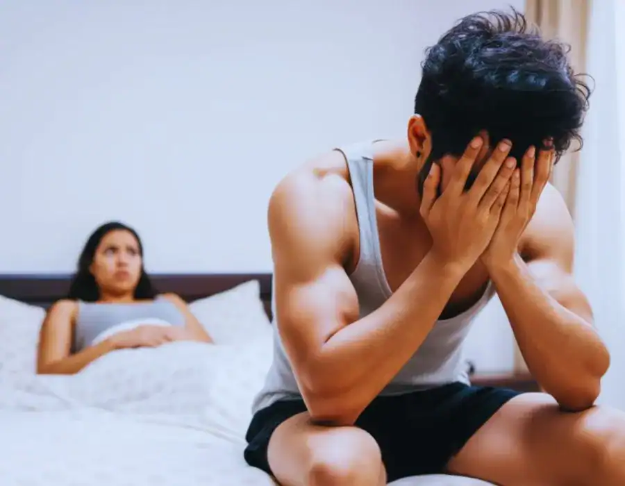 Image of upset man in need of erectile dysfunction treatment Ramsgate