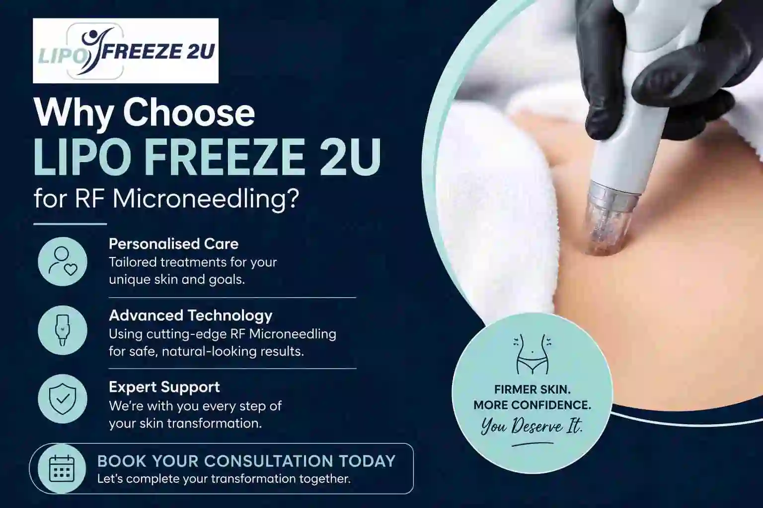 Why Choose LIPO FREEZE 2U for RF Microneedling Ramsgate?
